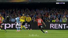 Manchester United menang 1-0 atas Celta Vigo pada semifinal Liga Europa. This video is presented by BallBall