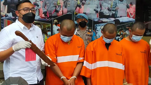 Komplotan Begal Bersenjata Tajam di Kota Malang Dibekuk
