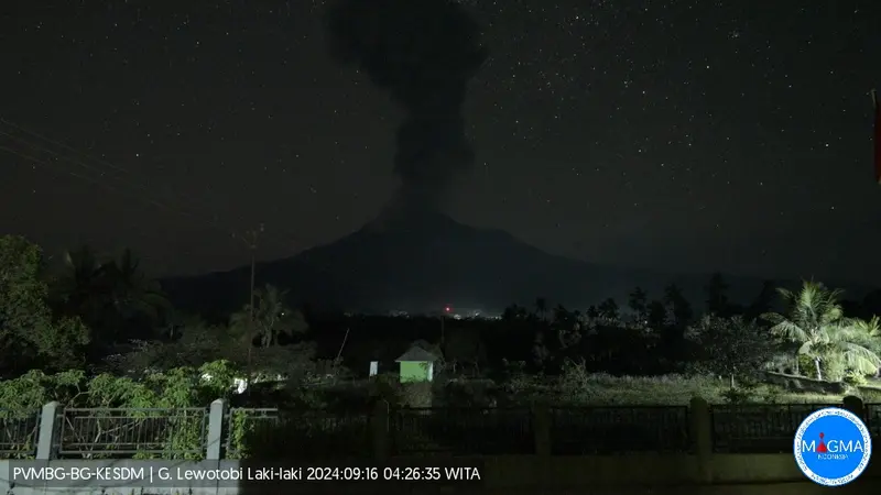 Gunung Lewotobi Laki-laki