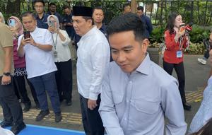 Wakil Presiden Gibran Rakabuming Raka dalam kegiatan Program Mudik Bersama BUMN Danareksa, Selasa (17/3/2026). (Foto: Liputan6.com/Immanuel Christian)