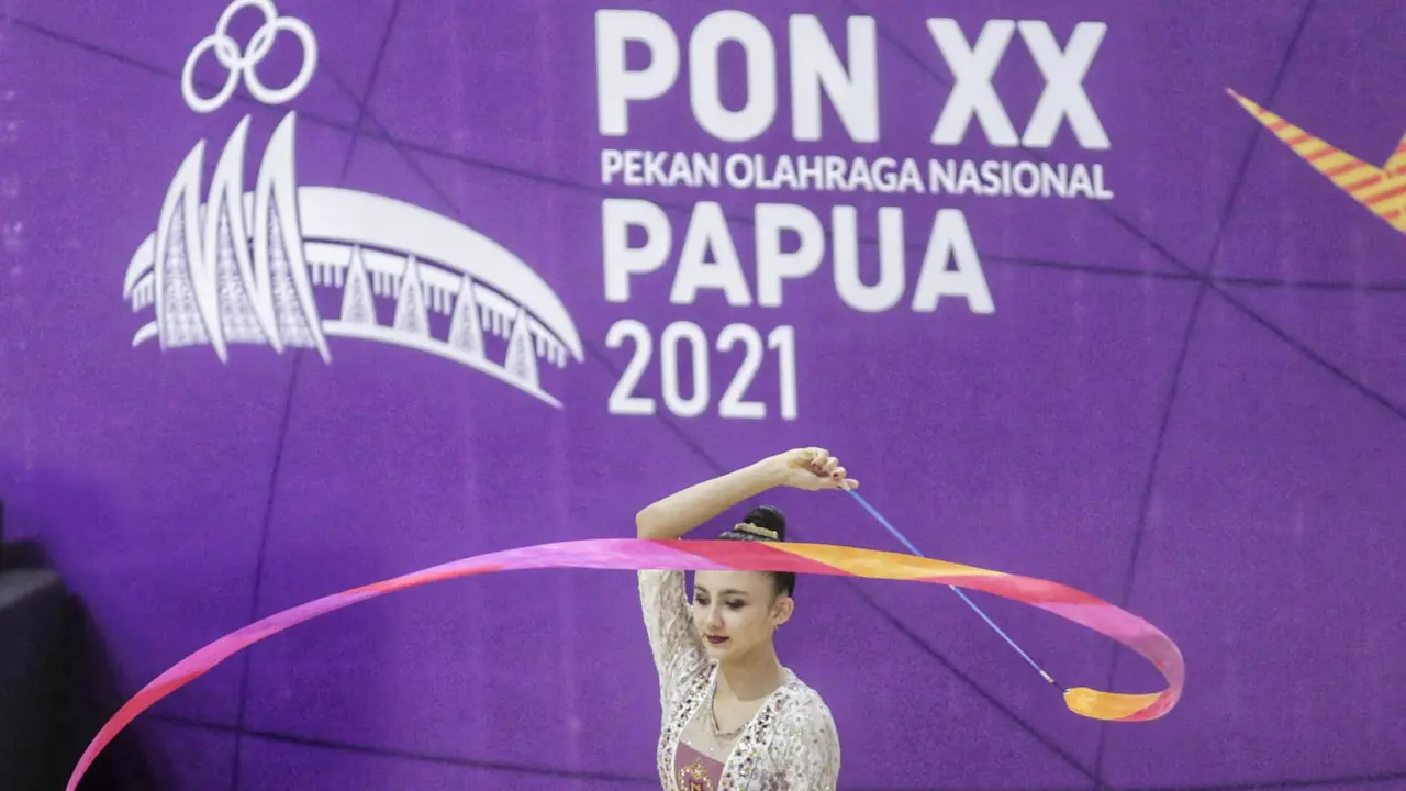 Sutjiati Narendra saat berlaga di PON XX Papua