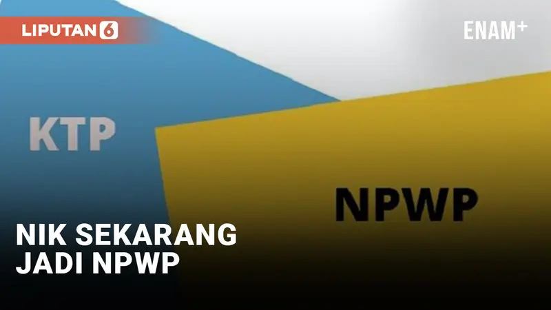 NIK Resmi Gantikan NPWP