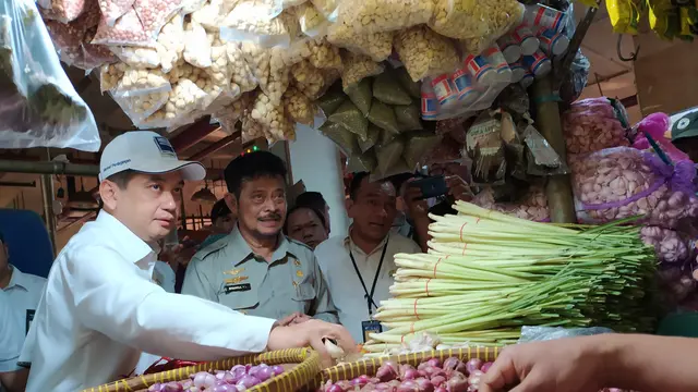 Mendag dan Mentan Blusukan ke Pasar Senen