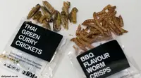 Laris Manis! Kalajengking Lapis Coklat, Cacing Renyah Barbekyu