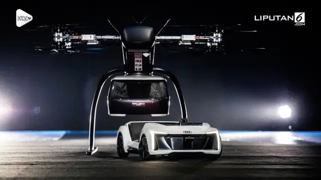 Audi, Airbus, dan Italdesign merilis model layanan taksi terbang Pop.Up. Konsepnya gabungan mobil listrik self-driving penumpang dan drone.