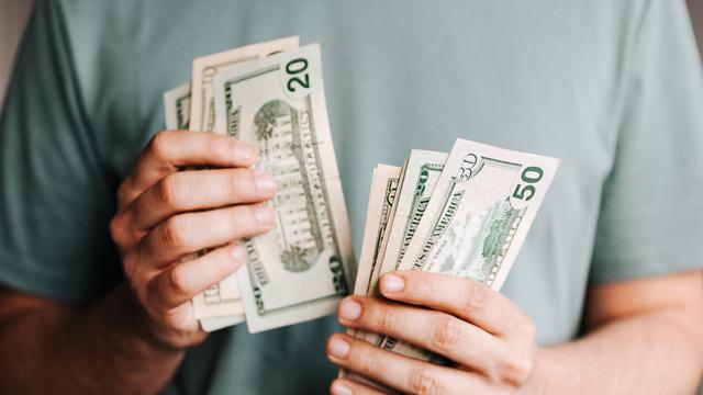 Ilustrasi uang kertas