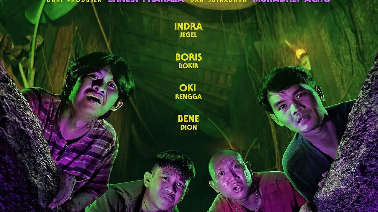 Poster film Agak Laen. (Foto: Dok. Instagram @muhadkly)