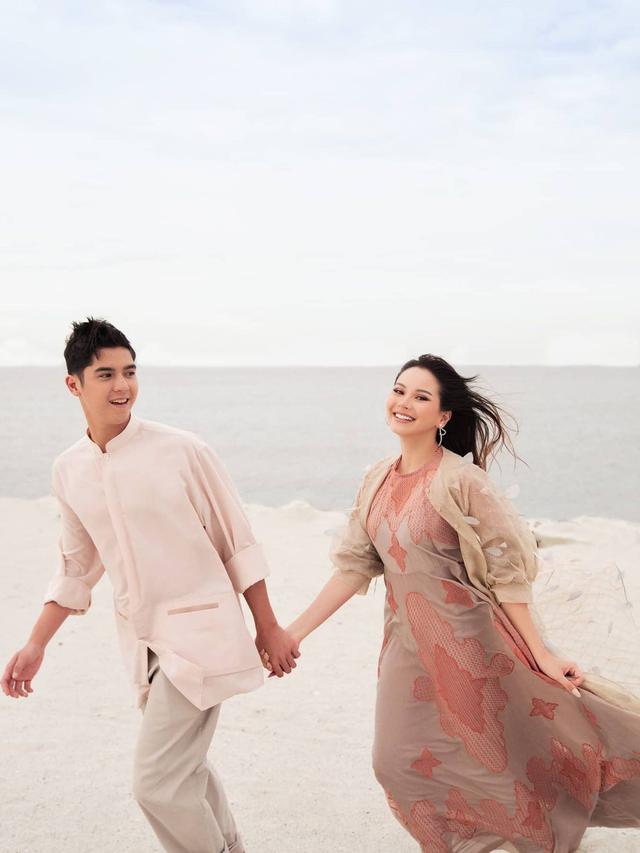 Bak Prewedding, 7 Pemotretan Al Ghazali dan Alyssa Daguise di Pinggir Pantai