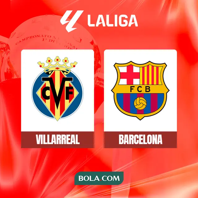 Liga Spanyol - Villarreal Vs Barcelona