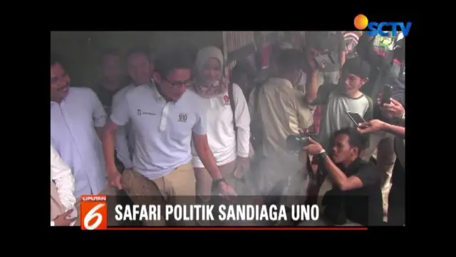 Datangi Kelompok Sate Ambal, Sandiaga Uno janji majukan Kabupaten Kebumen.