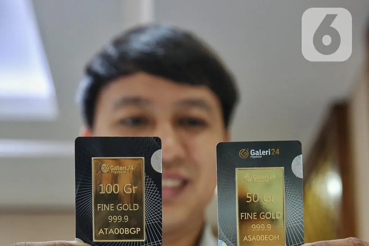 Harga Emas Pegadaian Hari Ini 24 Mei 2025, Antam, UBS dan Galeri24 Kompak Turun