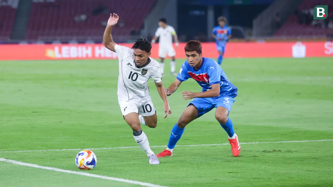 Foto: Timnas Indonesia U-23 Susah Payah Taklukkan Filipina, Menang Berkat Gol Bunuh Diri