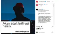 Akun Instagram welovehonda_id Siap Klarifikasi Hari Ini (@welovehonda_id/Indonesia)
