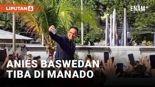 VIDEO: Usai Debat Anies Baswedan Langsung Datangi Manado