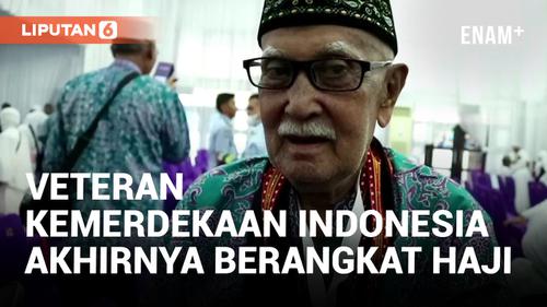VIDEO: Setelah 3 Kali Tertunda, Veteran Kemerdekaan Indonesia Akhirnya Naik Haji