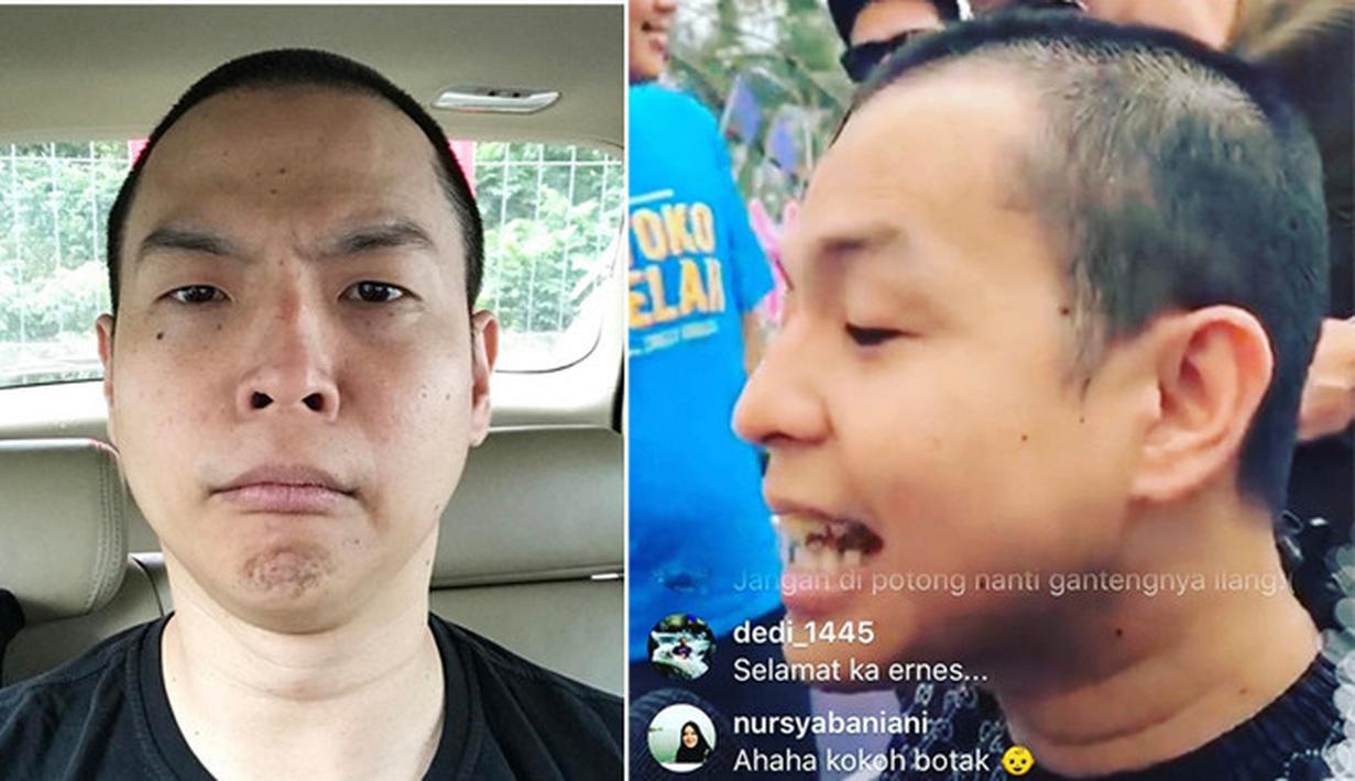 Rambut Baru Ernest Prakasa Dipuji Ganteng Dan Diprotes Netizen