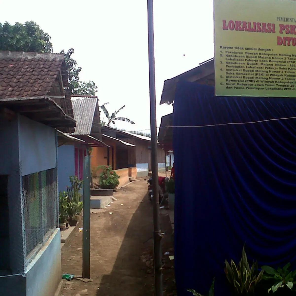 7 Lokalisasi di Malang Resmi Ditutup, PSK Dapat Bantuan Rp 5 Juta - News  Liputan6.com