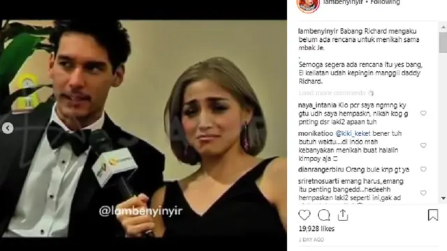 Jessica Iskandar dan Richard Kyle