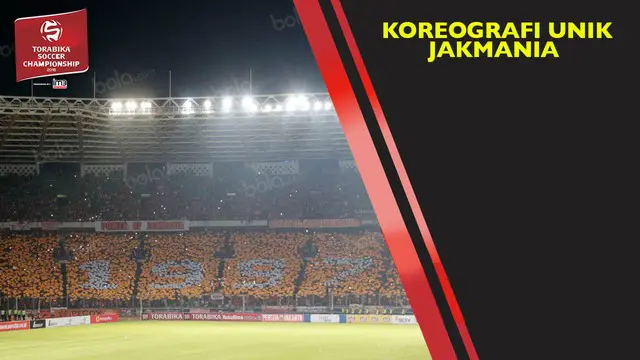 Sekitar 45 ribu The Jakmania memberikan dukungan langsung untuk Persija Jakarta di Stadion Utama Gelora Bung Karno, Minggu (8/5/2016).