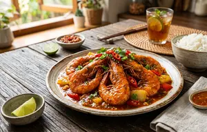 Resep Udang Asam Manis Pedas yang Praktis dan Lezat
