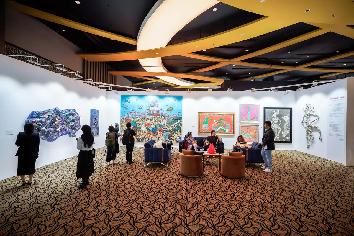 Ilustrasi pameran ArtMoments 2025/ArtMoments