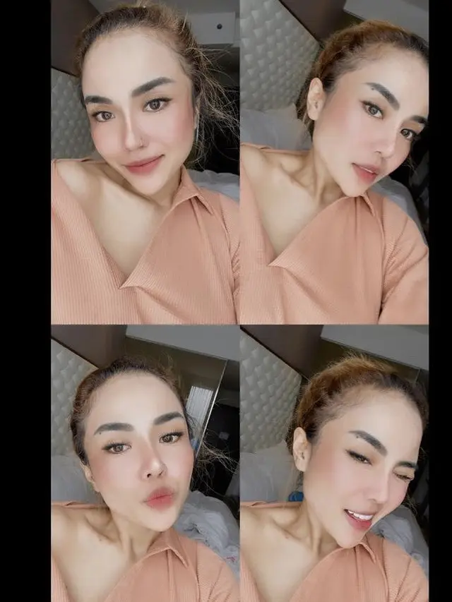 Tampilan Medina Zein Tanpa Hijab, Kini Rambutnya Terlihat Blonde