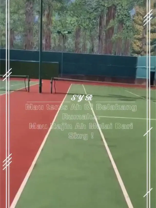 Lapangan Tenis Syahrini