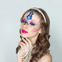 ilustrasi jelang hallowen, 5 tips menggunakan face painting agar wajah tidak berjerawat/OlgaOsa/shutterstock