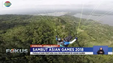 Lima putra dan tiga putri diseleksi untuk mewakili Indonesia di Asian Games 2018 cabang olahraga paralayang.