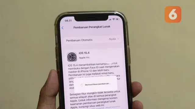 Update iOS 15.4