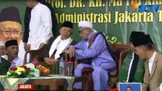 Bertajuk damai untuk negeri, acara ini juga dihadiri para ulama, Pengurus Nadhalatul Ulama dari berbagai daerah, dan masyarakat sekitar khususnya Jakarta Timur.