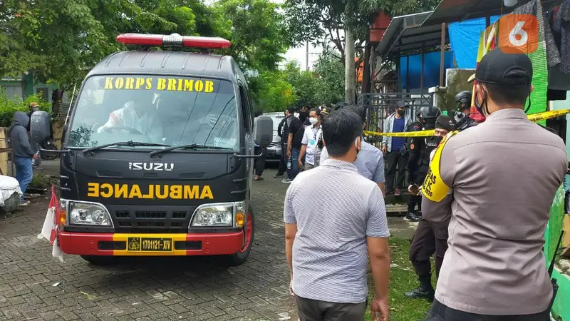 Densus 88 tembak mati dua terduga teroris di Makassar (Liputan6.com/Fauzan)