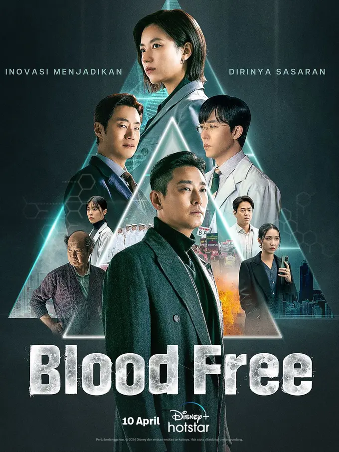 Poster serial Blood Free. [Foto: Disney+ Hotstar]