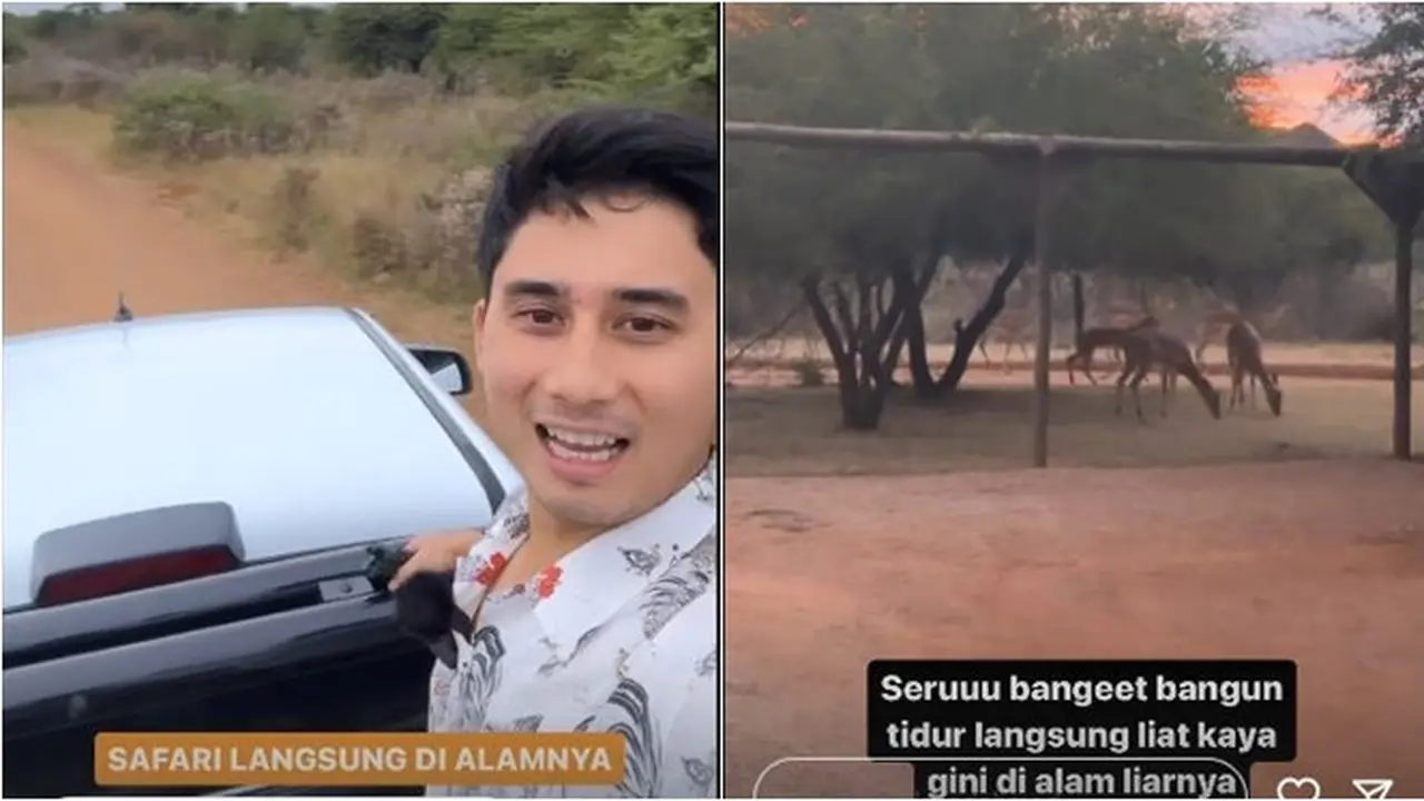Usai Liburan di Jepang, Ini 6 Potret Alshad Ahmad yang Asyik Safari di Alam