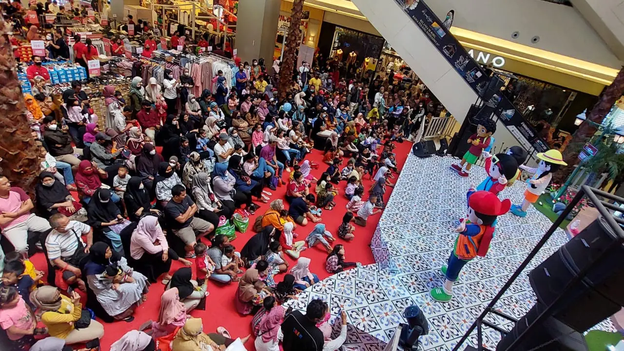 TangCity Mall yang menggelar TangCity Ramadan Late Night Sale, yang bakal digelar 14-15 April 2023 mendatang