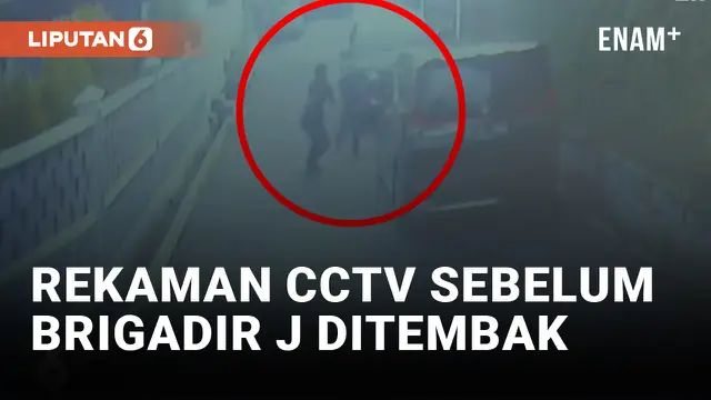 Rekaman CCTV Sebelum Penembakan Brigadir J