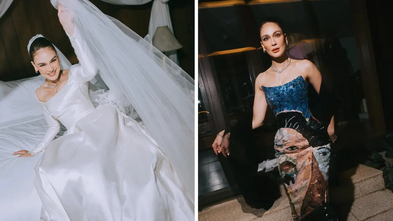 7 Model Gaun Nikah, Punya Luna Maya Jadi Sorotan