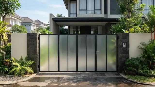 Model Gerbang Rumah Minimalis