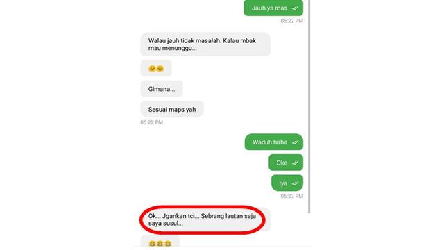 6 Chat Gombal Driver Ojol dan Penumpang Ini Bikin Geleng Kepala