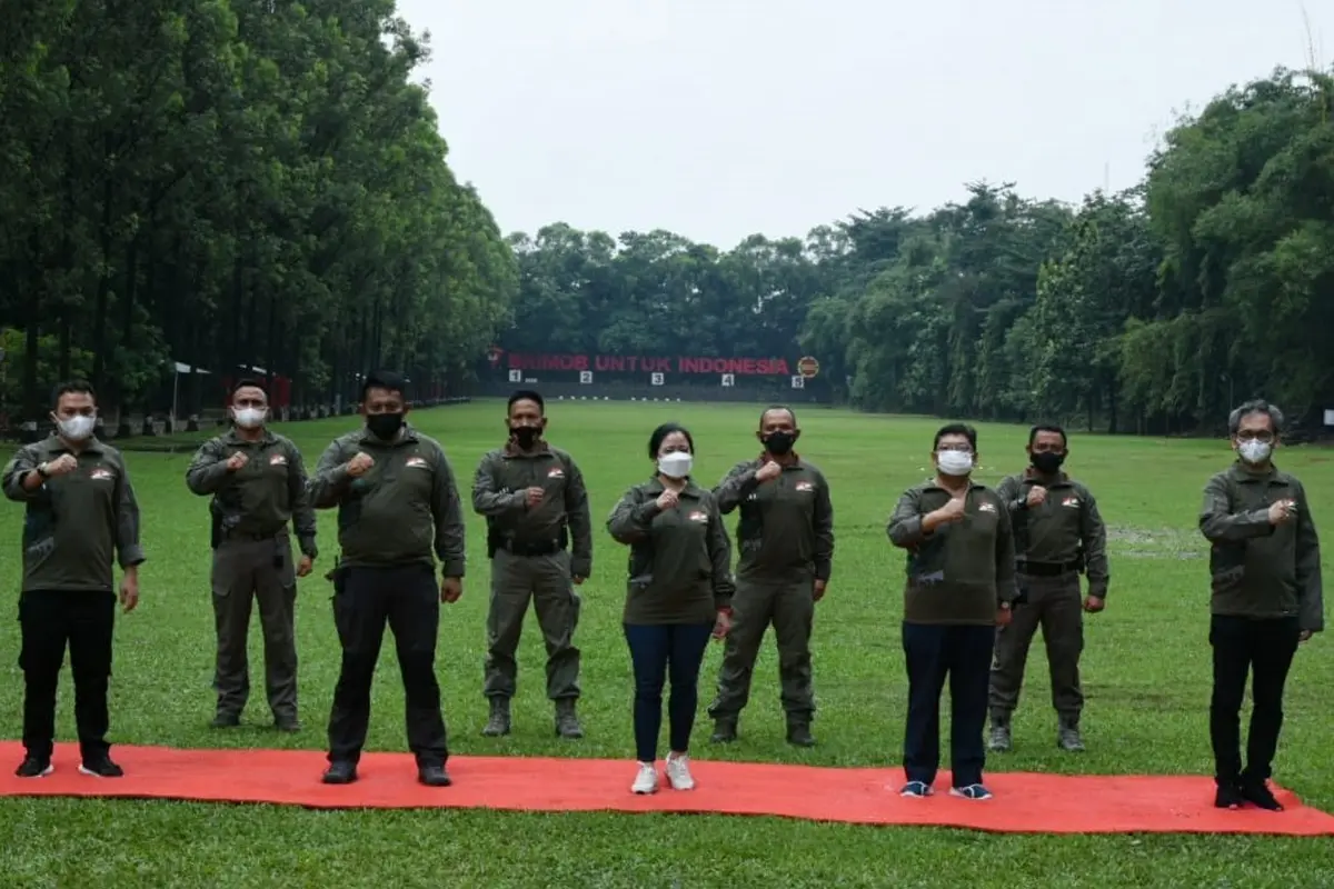 Ketua DPR RI Puan Maharani Kunjungi Mako Brimbob.