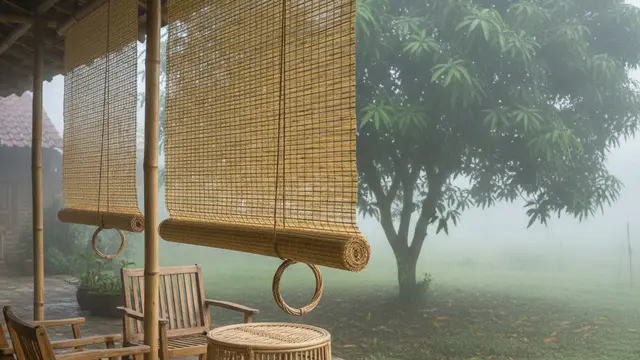 Model Tirai Teras yang Bikin Teduh tapi Tetap Angin Masuk. AI