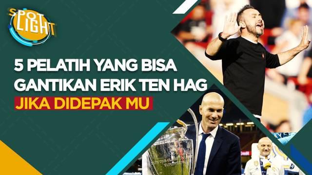 Berita video, spotlight kali ini membahas 5 pelatih yang dapat menggantikan Erik ten Hag jika dipecat dari Manchester United.
