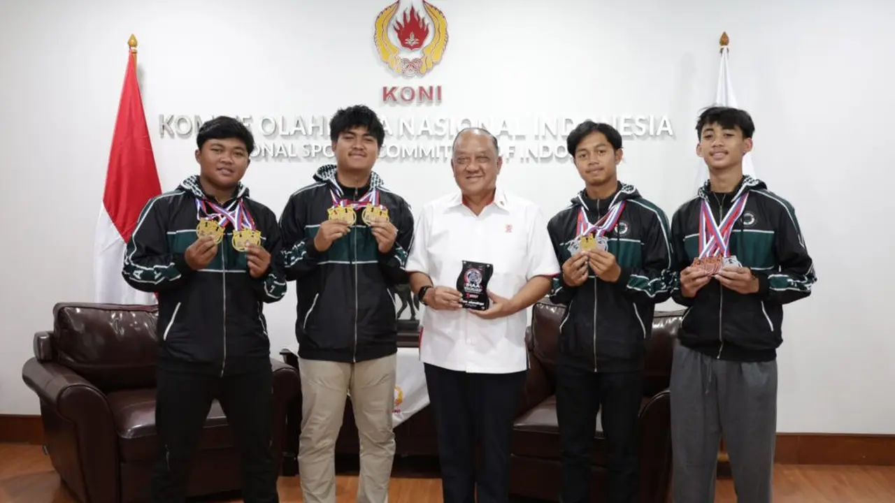 KONI terima atlet Indonesia yang jadi juara umum IHAA Asian Greater Championship 2026