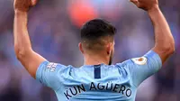 Striker Manchester City, Sergio Aguero (Twitter Manchester City)