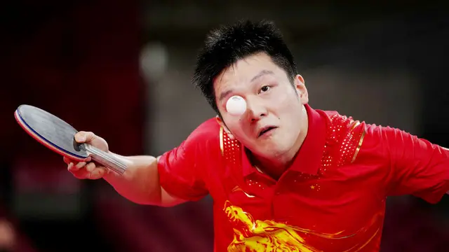 Foto: Ragam Ekspresi Lucu nan Keren Atlet Tenis Meja di Olimpiade Tokyo 2020