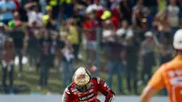 Enggak Finis pada Balapan MotoGP Emilia Romagna, Pecco Bagnaia: Frustrasi dan Marah!
