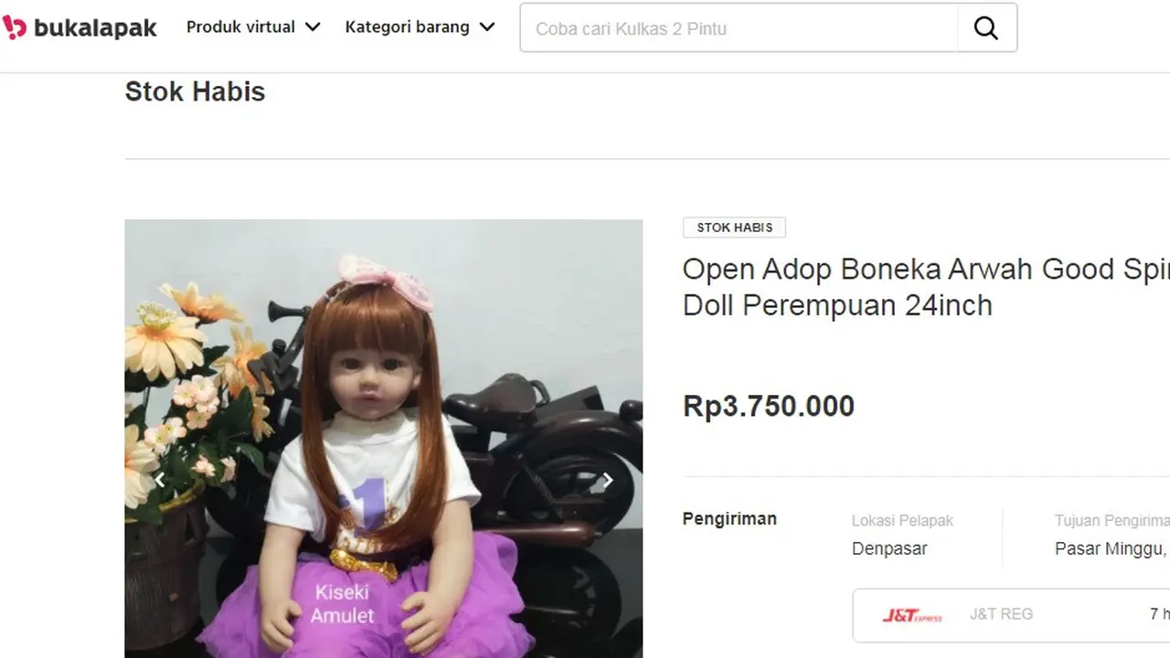 Tren Boneka Arwah