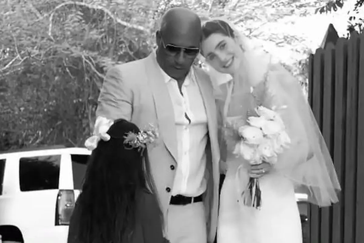 7 Momen Pernikahan Putri Mendiang Paul Walker yang Didampingi Vin Diesel