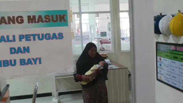 Perempuan Berkelamin Ganda Lahirkan Anak Pertama di Tegal