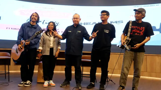 [Fimela] Konferensi pers Road To Now Playing Festival 2023